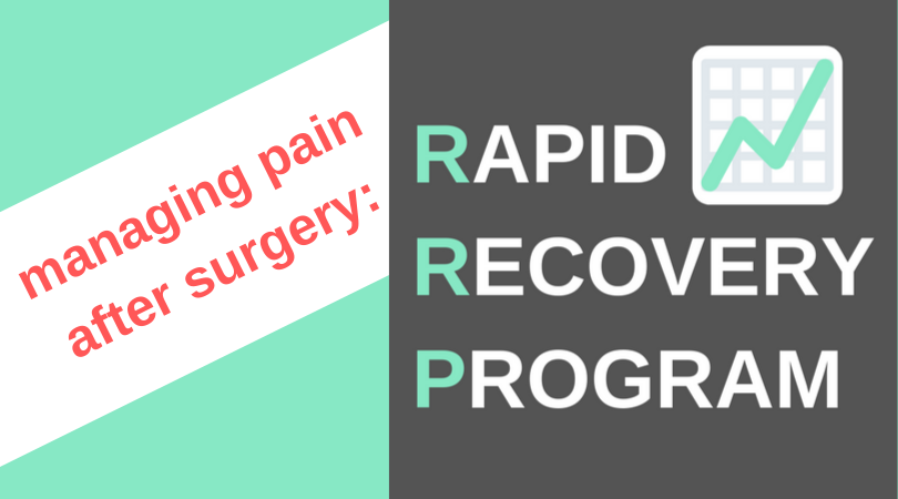 Managing pain after surgery