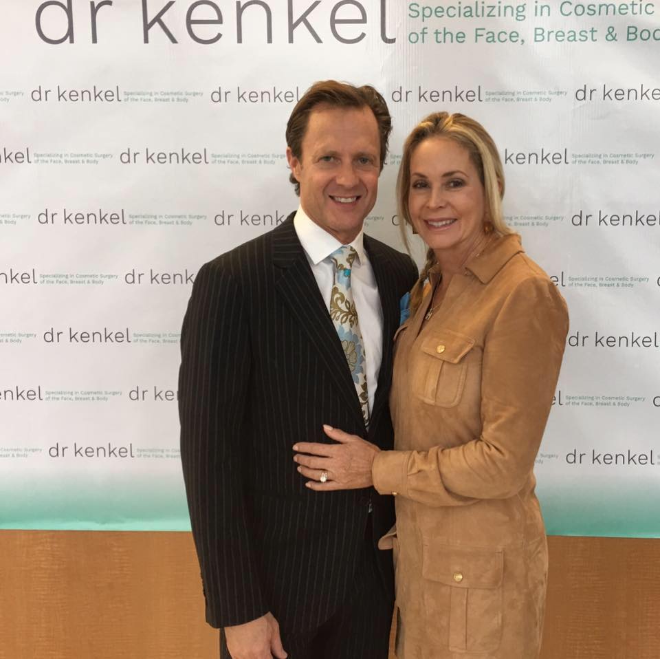 Dr. Kenkel and his wife, Suzanne celebrating the launch of drkenkel.com