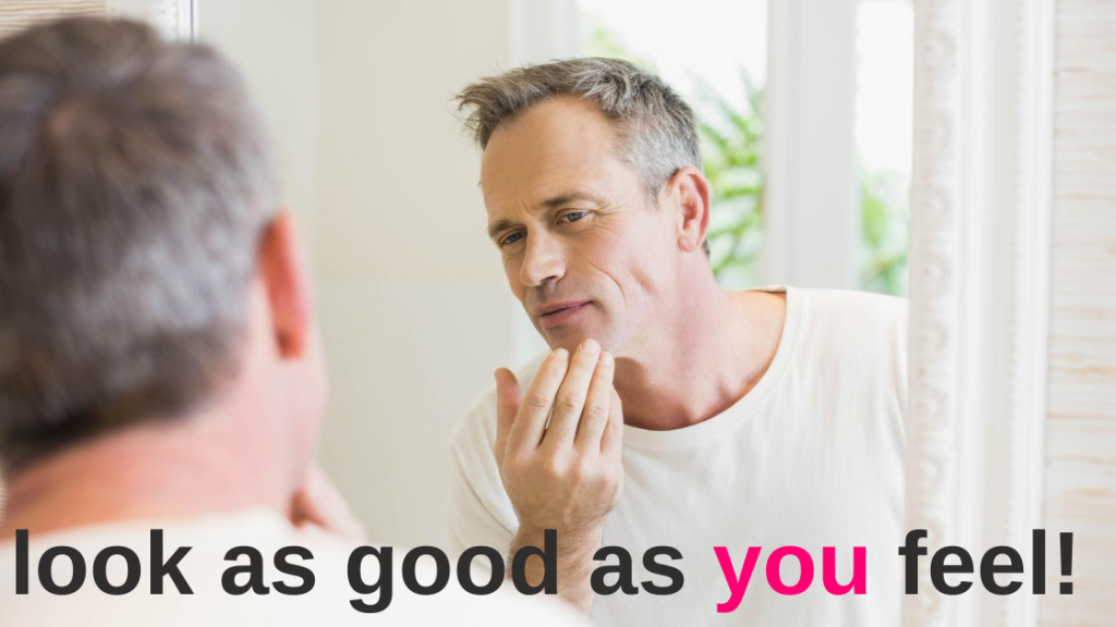 men can maintain youthfulness with surgical and non-surgical options for the face
