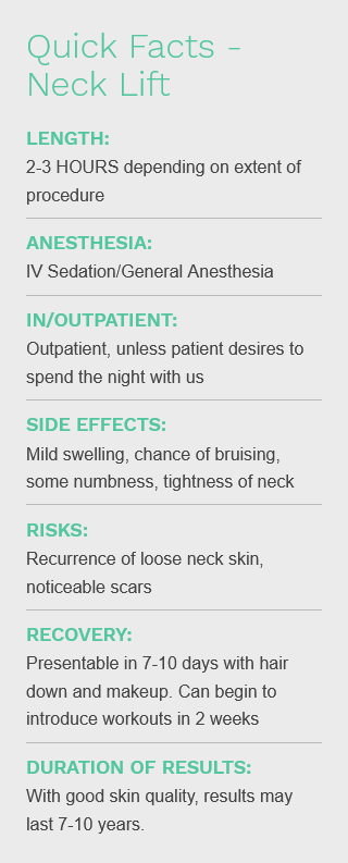 Dr. Kenkel's Quick Facts Necklift 