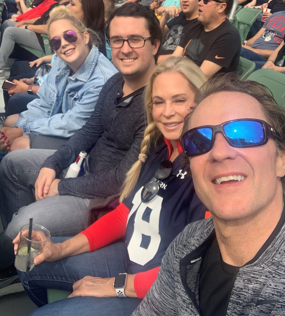 Dr. Kenkel with his family: Wife- Suzanne, Son- Matt, and Daughter-Ashley