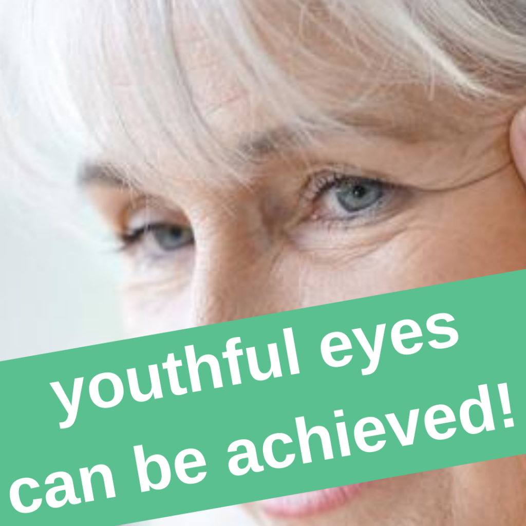 youthful eyes can be achieved