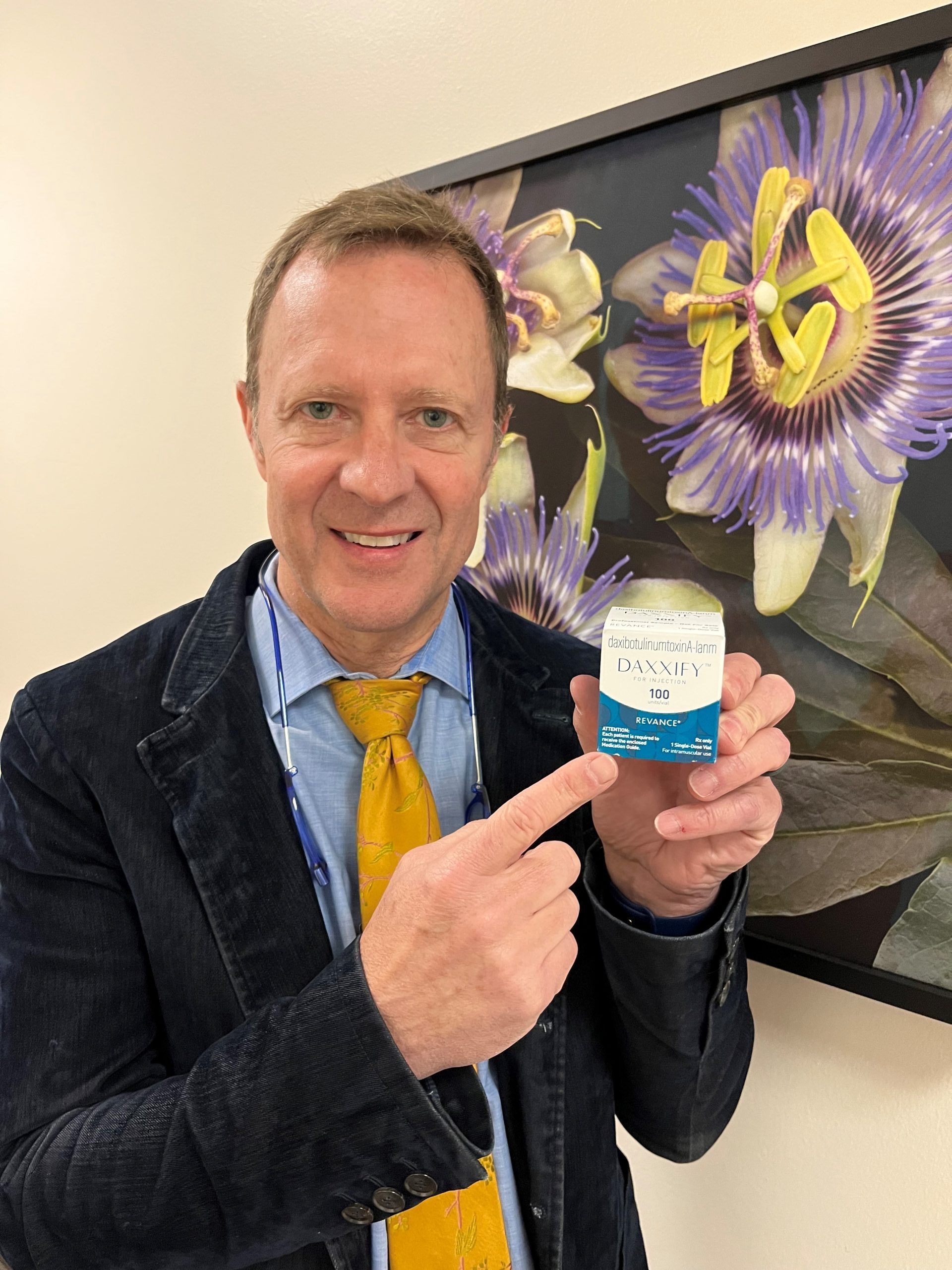 Dr. Kenkel has the new product, Daxxify in the office!